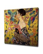 Tableau reproduction Gustav Klimt  multicolore  -  45x45 cm